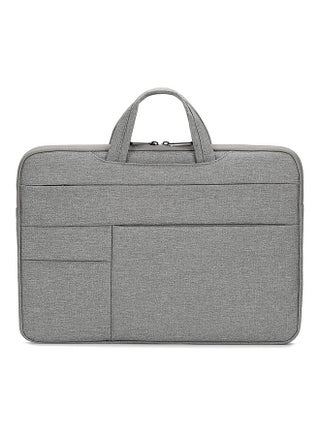 14 Inch Waterproof Nylon Laptop Briefcase Light Grey - v1609347691/N43374073A_1