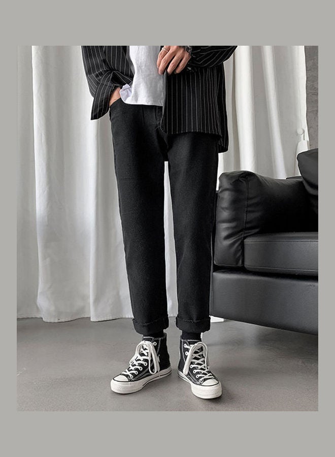 Straight Loose Trouser Black - Image 1