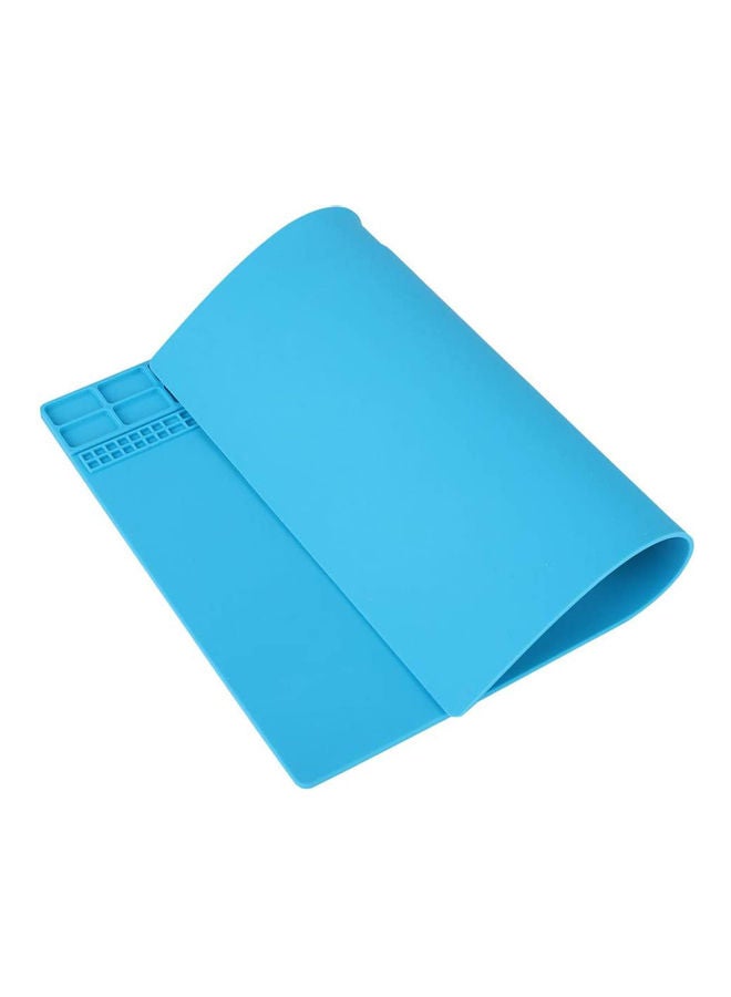 Silicone Heat Insulation Pad Light Blue - Image 2