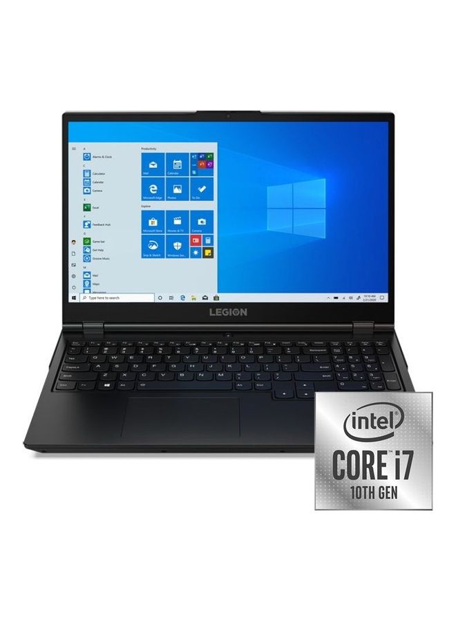 لينوفو - لابتوب نوت بوك إم ليجون ‎ 5 15IMH05H بشاشة مقاس 15.6 بوصة ومعالج إنتل كور i7-10750H بسرعة 5.0 جيجا هرتز/ ذاكرة رام سعة 16 جيجابايت/ محرك أقراص صلبة سعة 1 تيرابايت/ محرك أقراص SSD سعة 256 جيجابايت/ بطاقة رسومات إنفيديا جيفورس RTX 2060 سعة 6 جيجابايت/ نظام تشغيل دوس أسود - Image 1