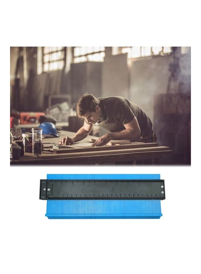 Contour Gauge Arc Scale Blue/Black 25x6x6cm - Image 2