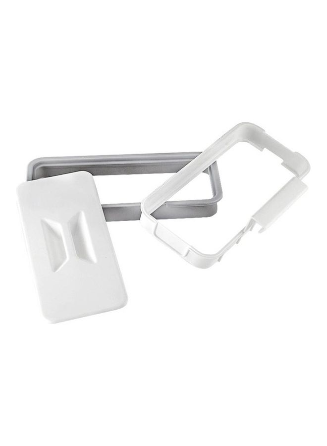 Trash Bag Hanger Holder White/Grey 240x115x52cm - Image 1