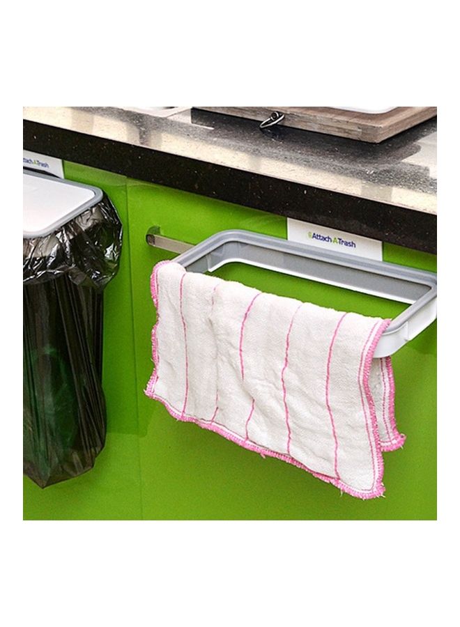 Trash Bag Hanger Holder White/Grey 240x115x52cm - Image 5