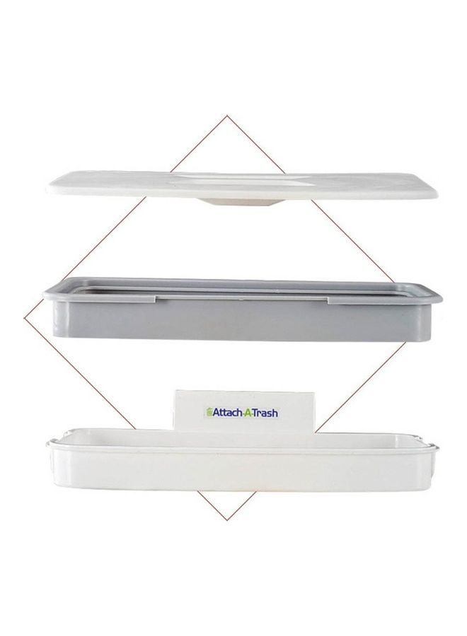 Trash Bag Hanger Holder White/Grey 240x115x52cm - Image 2