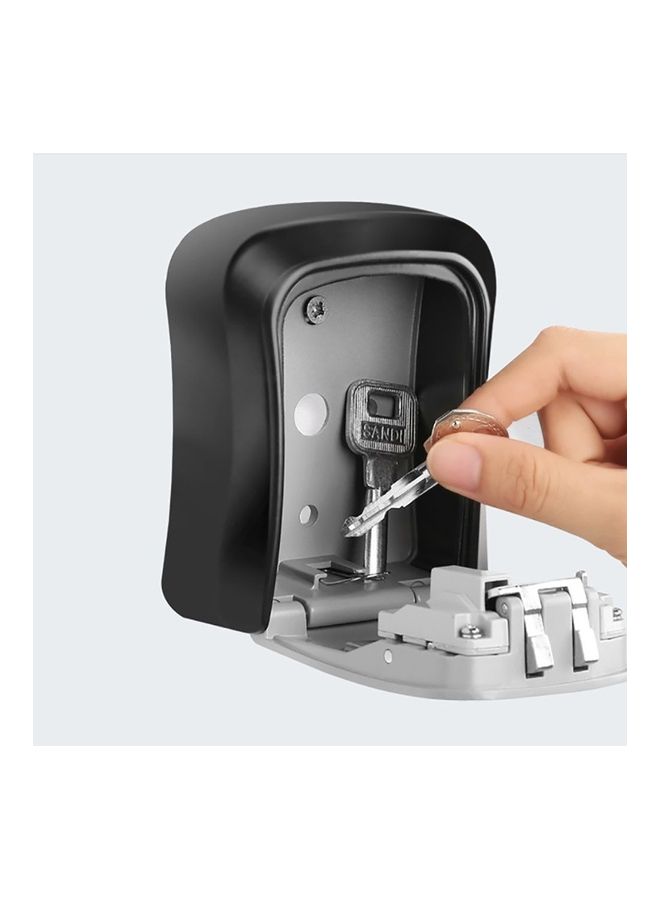 Generic - Zinc Alloy Code Lock Key Box Grey - Image 1