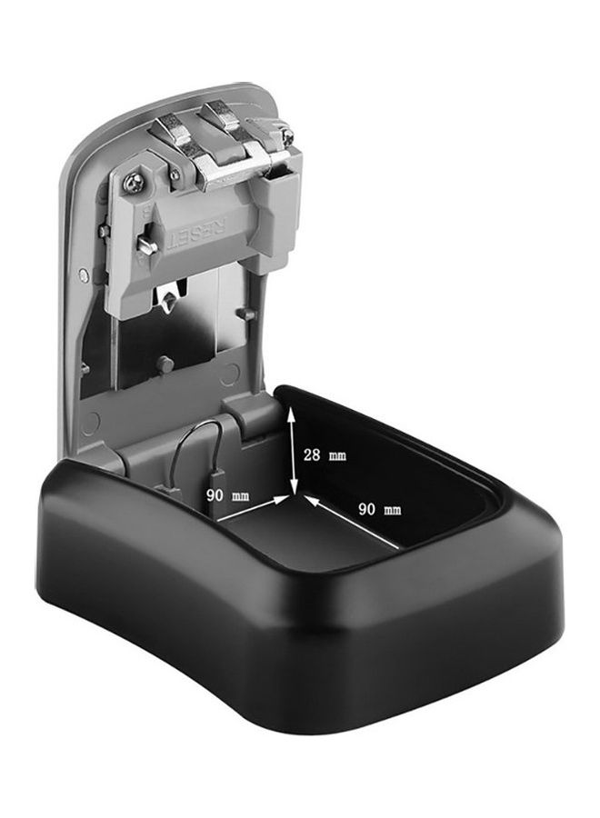 Generic - Zinc Alloy Code Lock Key Box Grey - Image 1