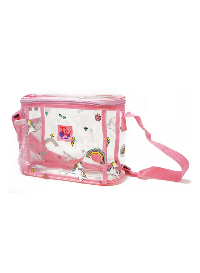 TINY WHEEL Unicorn Lunch Bag Pink