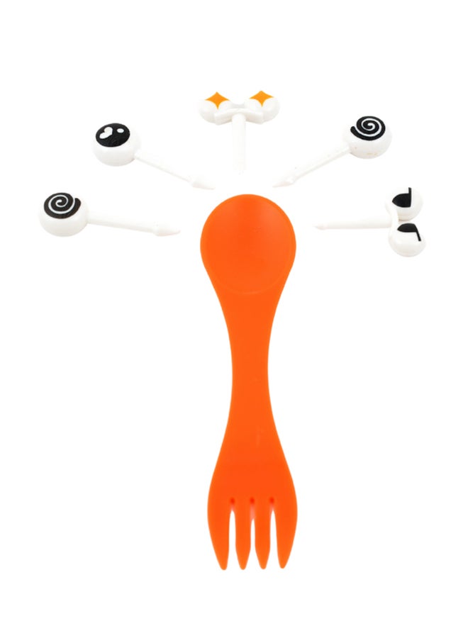 TINY WHEEL Sporks With 5 Picks  - Image 1