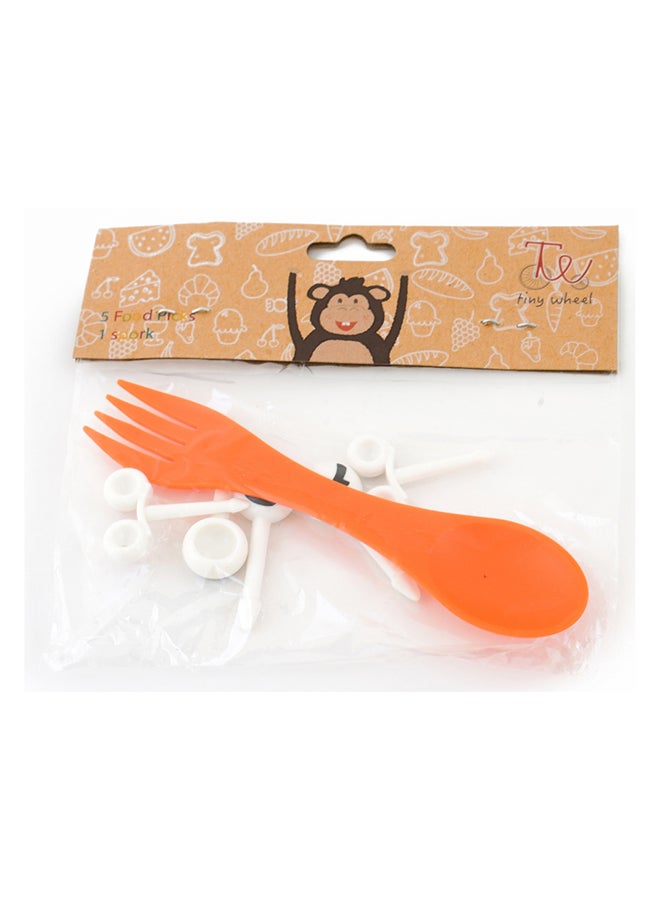 TINY WHEEL Sporks With 5 Picks  - Image 2