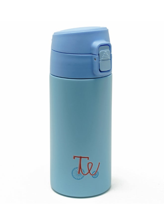 TINY WHEEL Stainless Steel Bottle Blue - Image 1
