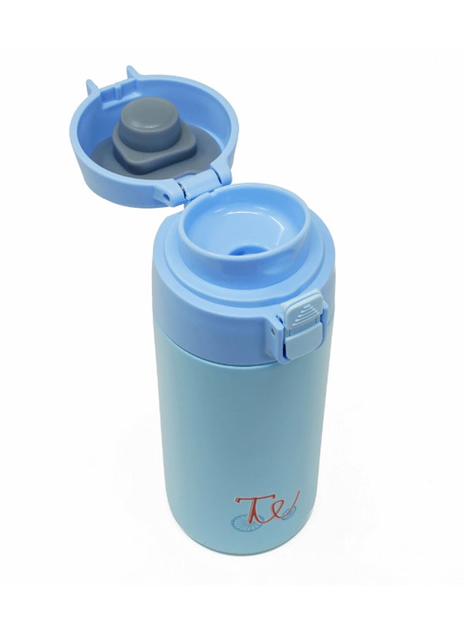 TINY WHEEL Stainless Steel Bottle Blue - Image 2