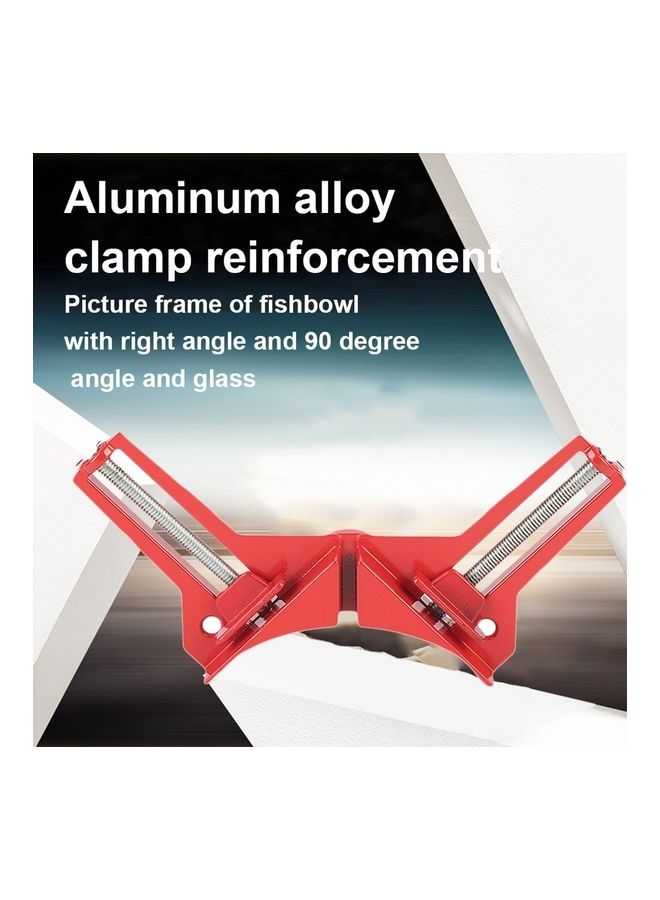 90-Degree Right Angle Clamp Red 13.5x4.5x7cm  - Image 4