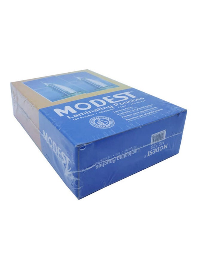 موديست مجموعة أغطية تغليف مكونة من 100 قطعة شفاف - Image 2