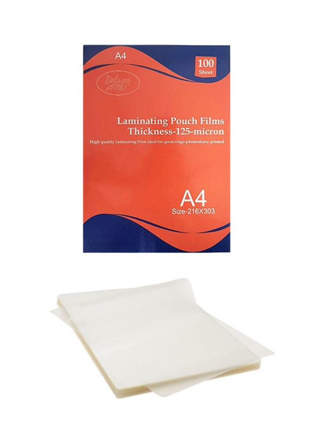 ديلوكس مجموعة أغطية تغليف مكونة من 100 قطعة شفاف - Image 2