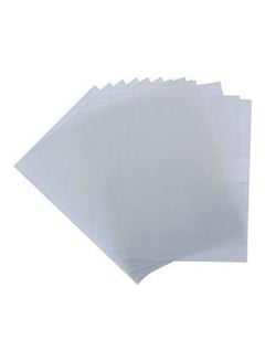 ديلوكس مجموعة أغطية تغليف مكونة من 100 قطعة شفاف  - Image 3