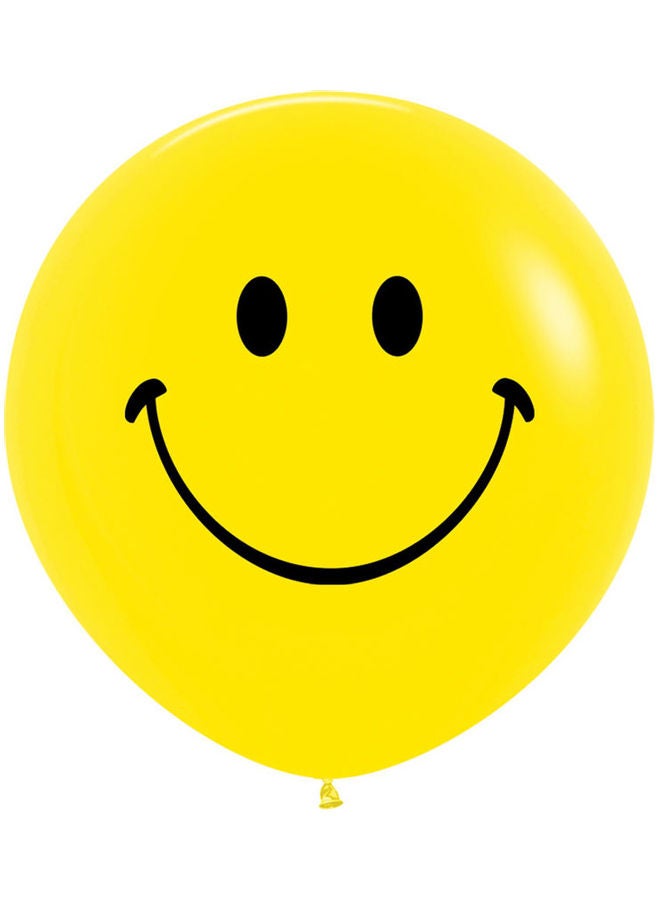 Sempertex 10-Piece Smiley Printed Balloon 36inch 