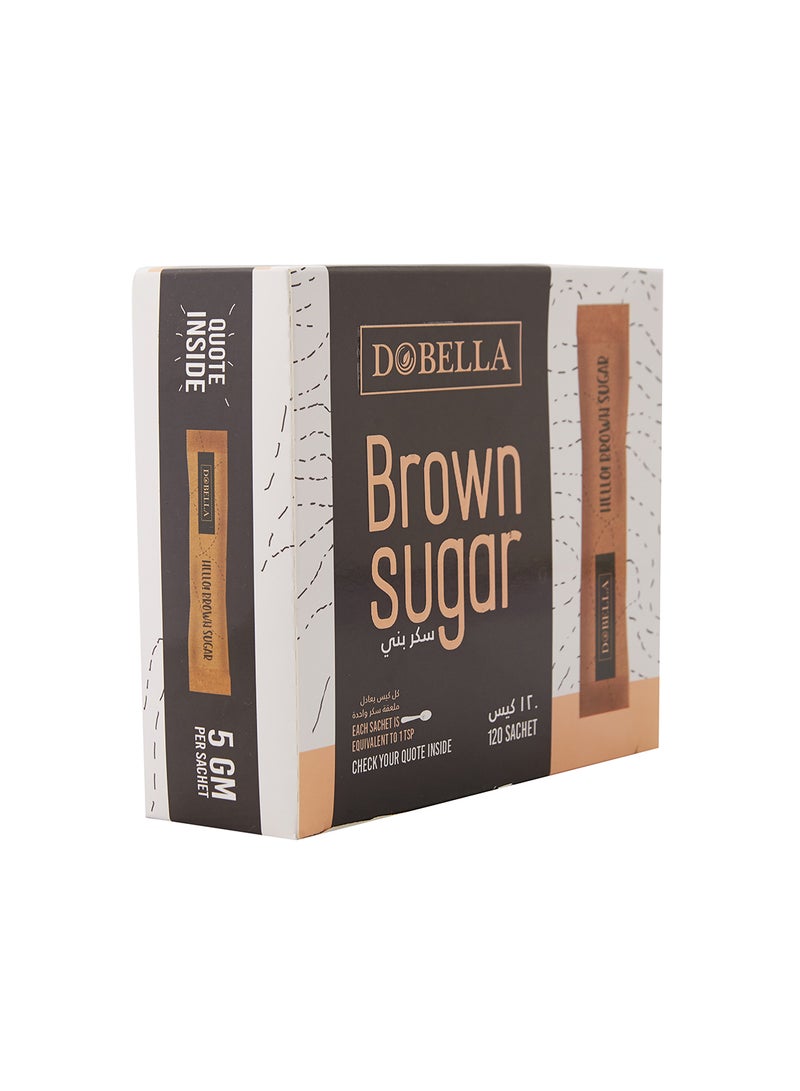 دوبيلا سكر بنى مكرر 120 ظرف 600جرام - Image 2