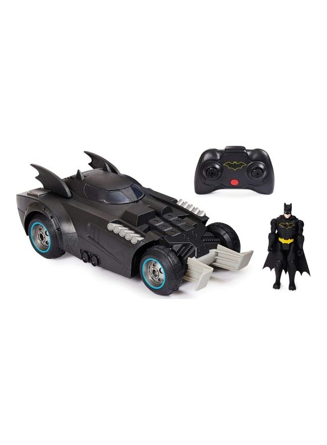 SPIN MASTER - Batman Launch and Defend Batmobile Remote Control Vehicle with Exclusive Action Figure 30.48x35.89x13.34cm - Image 1