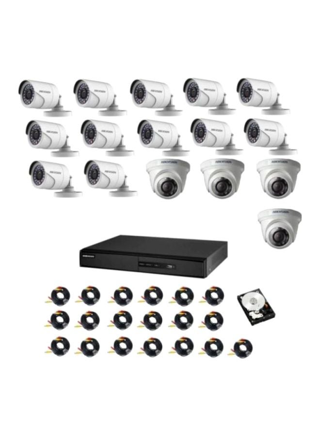 HIKVISION 37-Piece Surveillance Camera Kit - Image 1