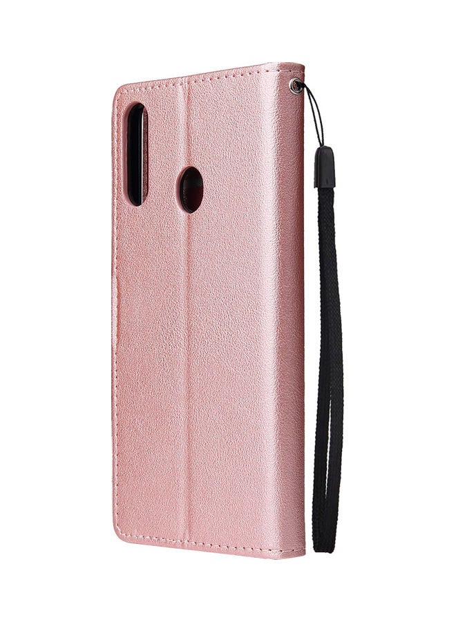 Folio Cover For Samsung Galaxy A20s Rose - Image 1