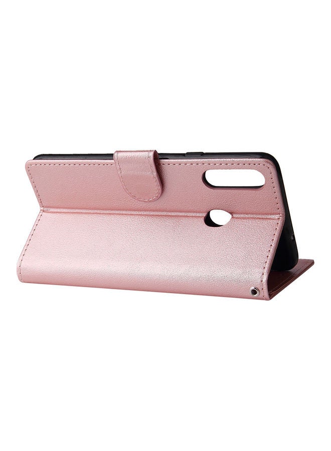 Folio Cover For Samsung Galaxy A20s Rose - Image 2