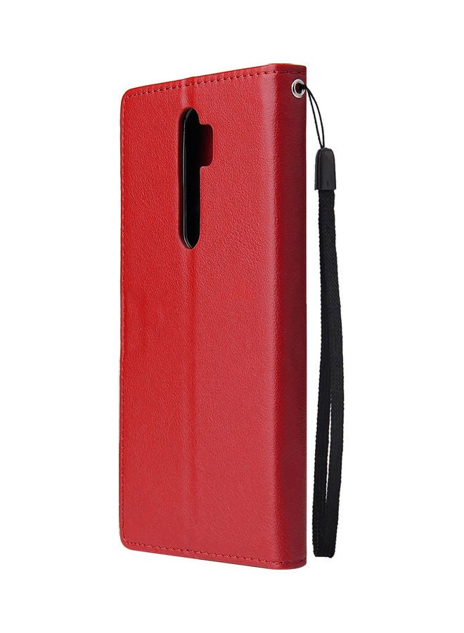 Protective Flip Cover For Oppo A9 2020 And Reno 2Z Red - Image 2