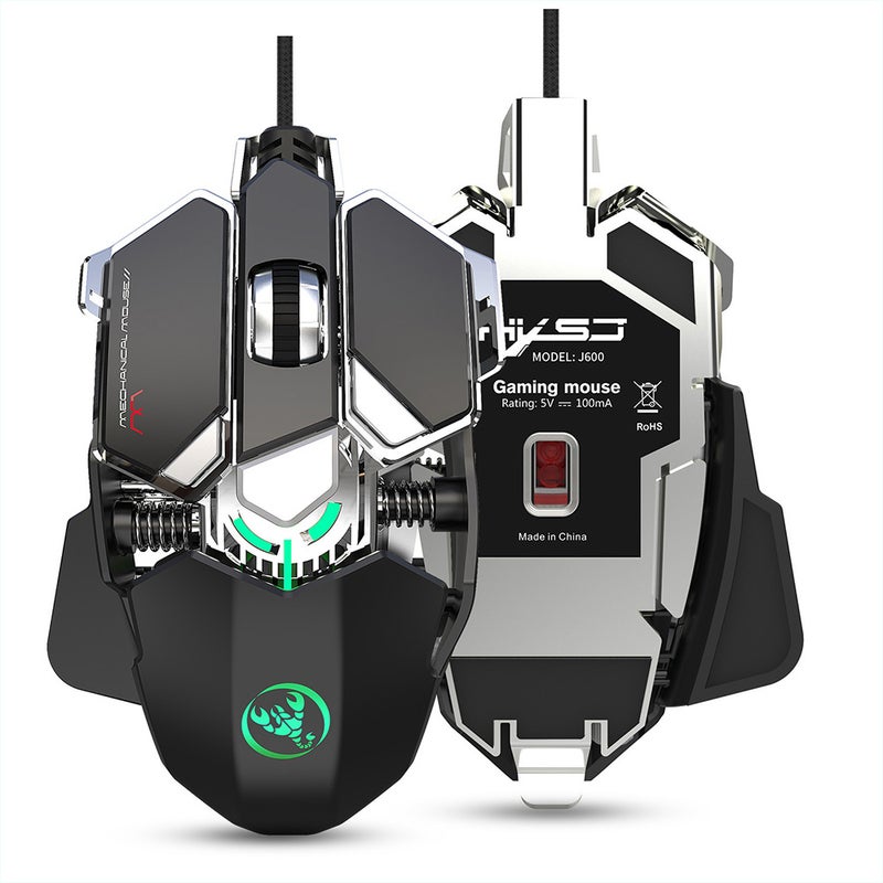 HXSJ J600 Wired Gaming Mouse  - Image 3
