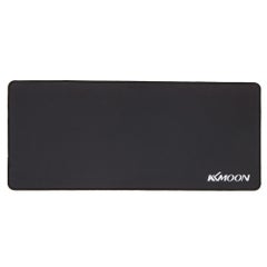 KKmoon Water-resistant Anti-slip Mousepad Black  - Image 1