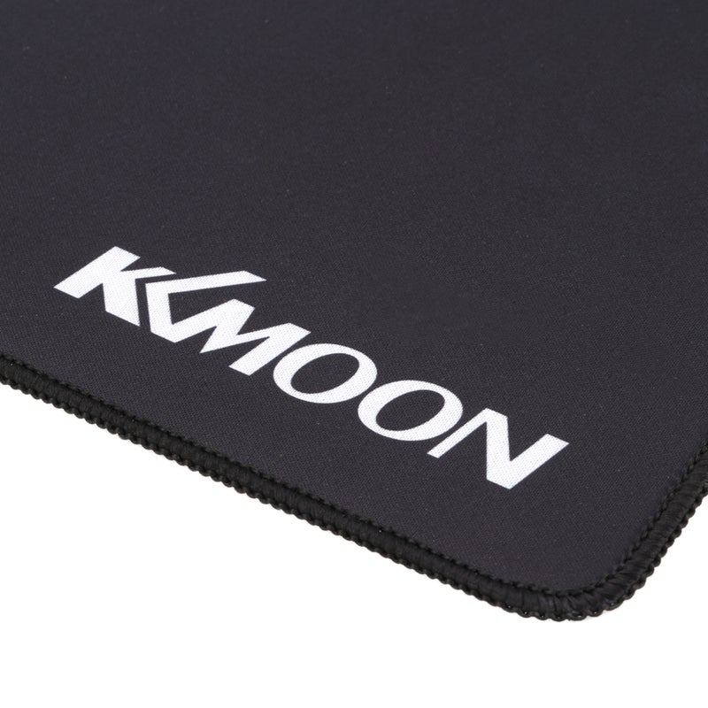 KKmoon Water-resistant Anti-slip Mousepad Black  - Image 3