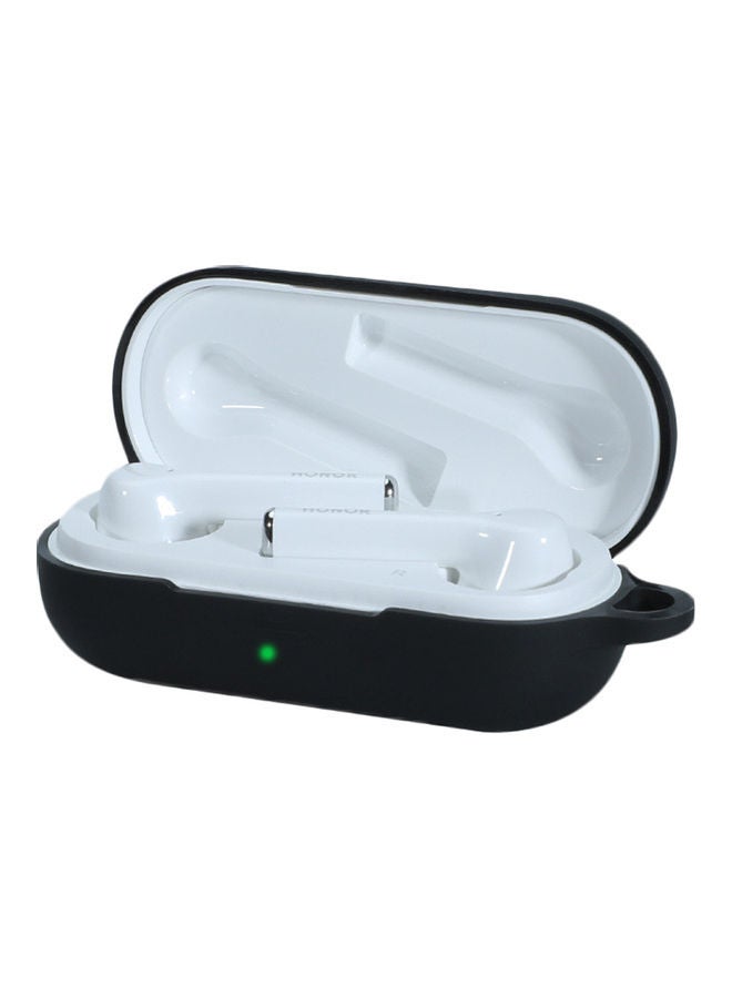 S-Color Silicone Protective Case For Huawei Freebuds 3i Honor Flypods 3 Black - Image 2