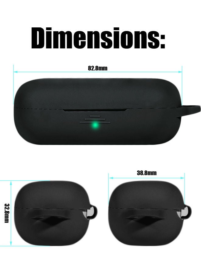 S-Color Silicone Protective Case For Huawei Freebuds 3i Honor Flypods 3 Black - Image 5