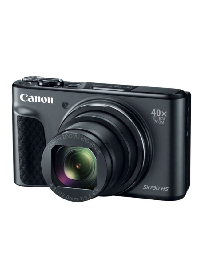 Canon - PowerShot SX730 HS Point And Shoot Camera 20.3MP 40x Zoom With Tilt LCD Screen, Built-In Wi-Fi, NFC And Accessory Bundle - Image 1