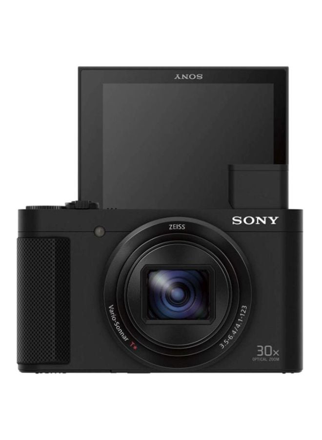 Cyber-shot DSC-H80 Point And Shoot Camera 18.2MP 30x Zoom With Tilt LCD screen, Built-in Wi-Fi And NFC Black