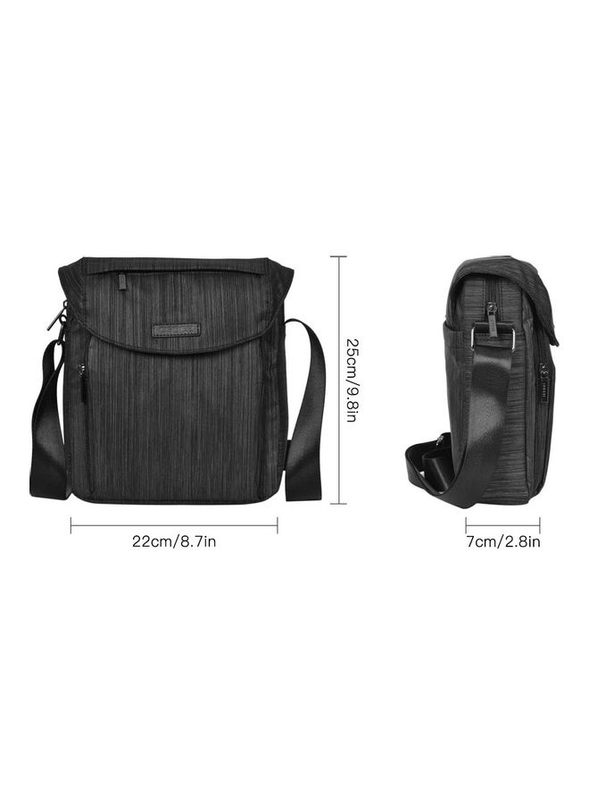 حقيبة كتف مقاومة للماء أزرق - Image 3