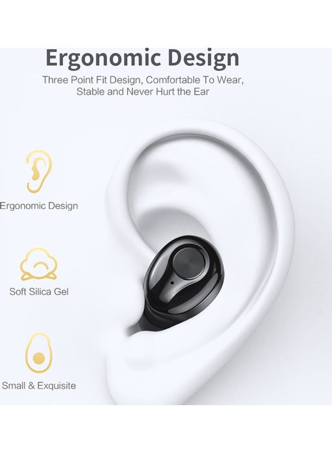 Lenovo - Lenovo HT18 Wireless BT Headphone TWS In-ear Sports Earbuds HiFi Sound Quality Sweatproof Noise Reduction Headphone Black Black - Image 1
