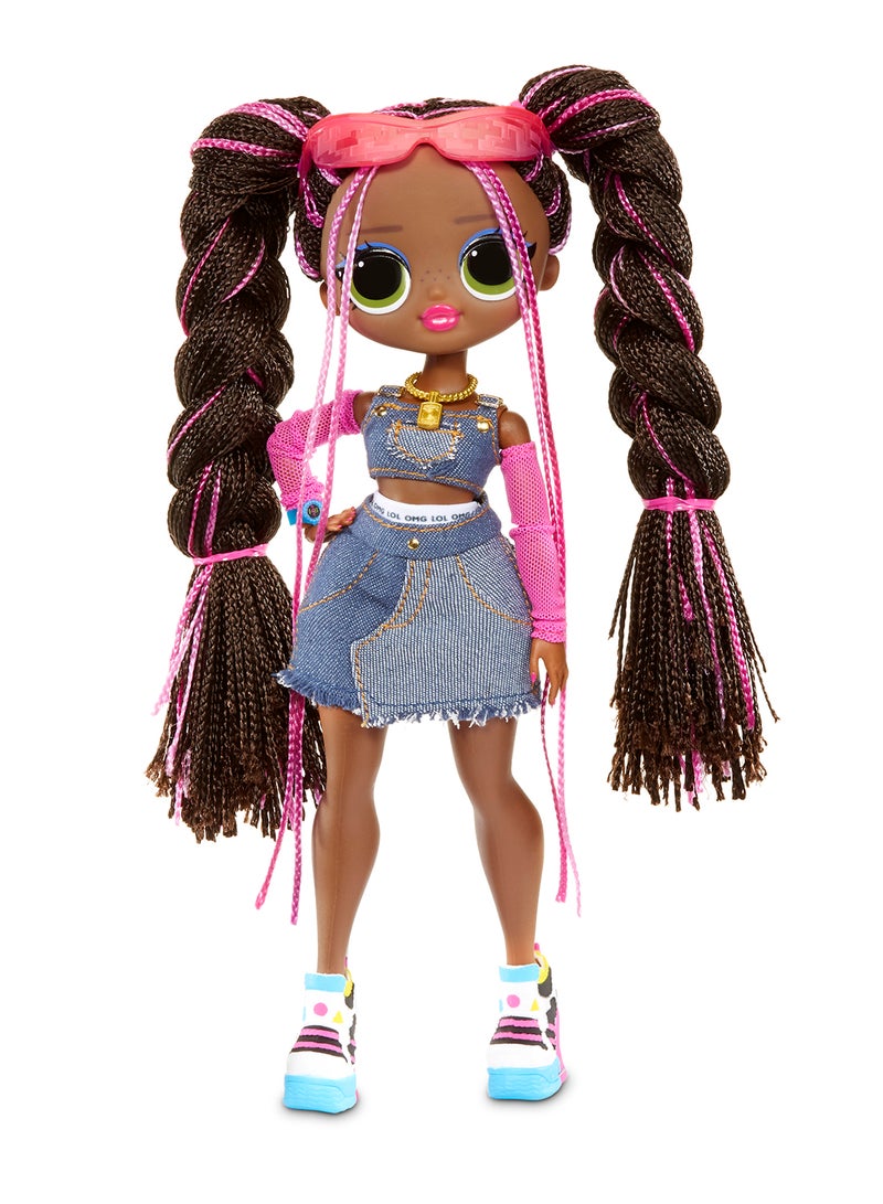 L.O.L. SURPRISE! - OMG Remix Plays Music With 25 Surprises Including Honeylicious Fashion Doll 12x12x3.2cm - Image 1