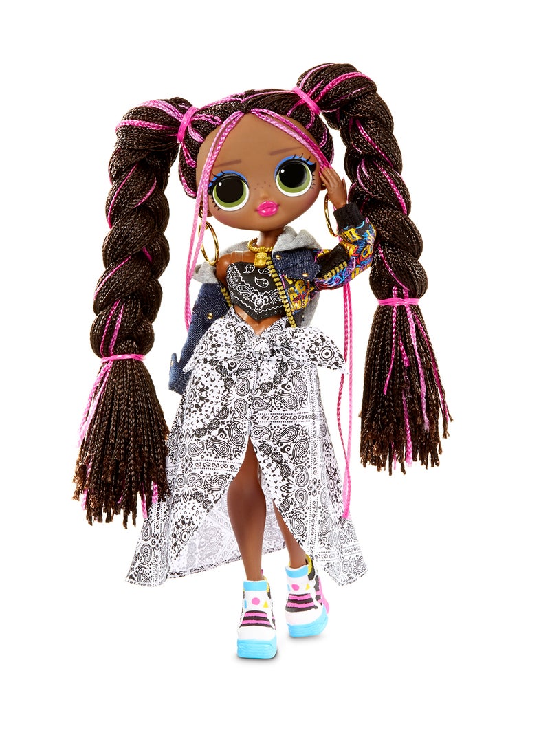L.O.L. SURPRISE! - OMG Remix Plays Music With 25 Surprises Including Honeylicious Fashion Doll 12x12x3.2cm - Image 1