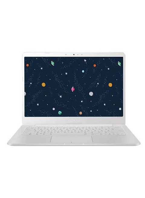 E402Y Laptop With 14-Inch Display, AMD Quad Core Processor/4GB RAM/1TB HDD/DOS/AMD Radeon R2 Graphic Card White