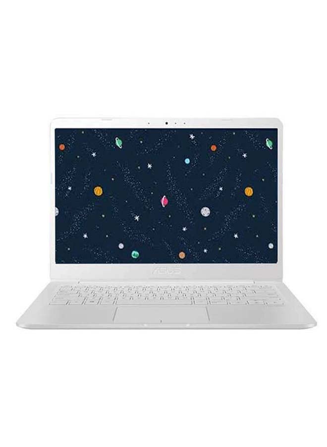 ASUS - E402Y Laptop With 14-Inch Display, AMD Quad Core Processor/4GB RAM/1TB HDD/DOS/AMD Radeon R2 Graphic Card White - Image 1
