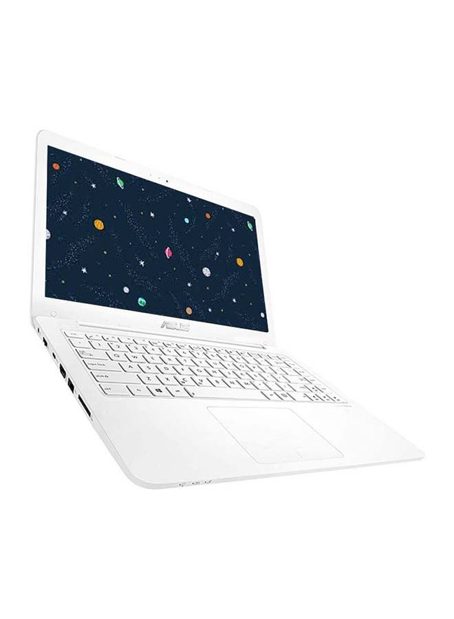 ASUS - E402Y Laptop With 14-Inch Display, AMD Quad Core Processor/4GB RAM/1TB HDD/DOS/AMD Radeon R2 Graphic Card White - Image 1