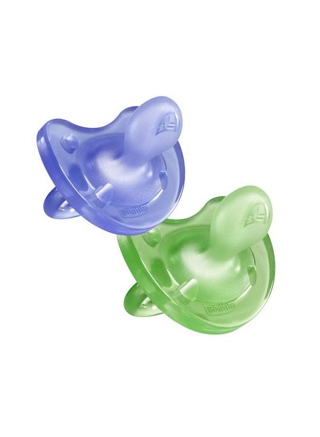 شيكو لهاية سيليكون ناعمة من فيزيو ، للأطفال من ٠+ شهر - بنفسجي - Image 2