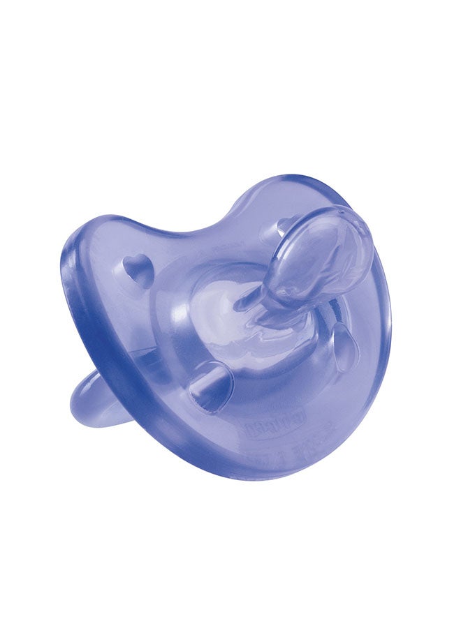 شيكو لهاية سيليكون ناعمة من فيزيو ، للأطفال من ٠+ شهر - بنفسجي - Image 1