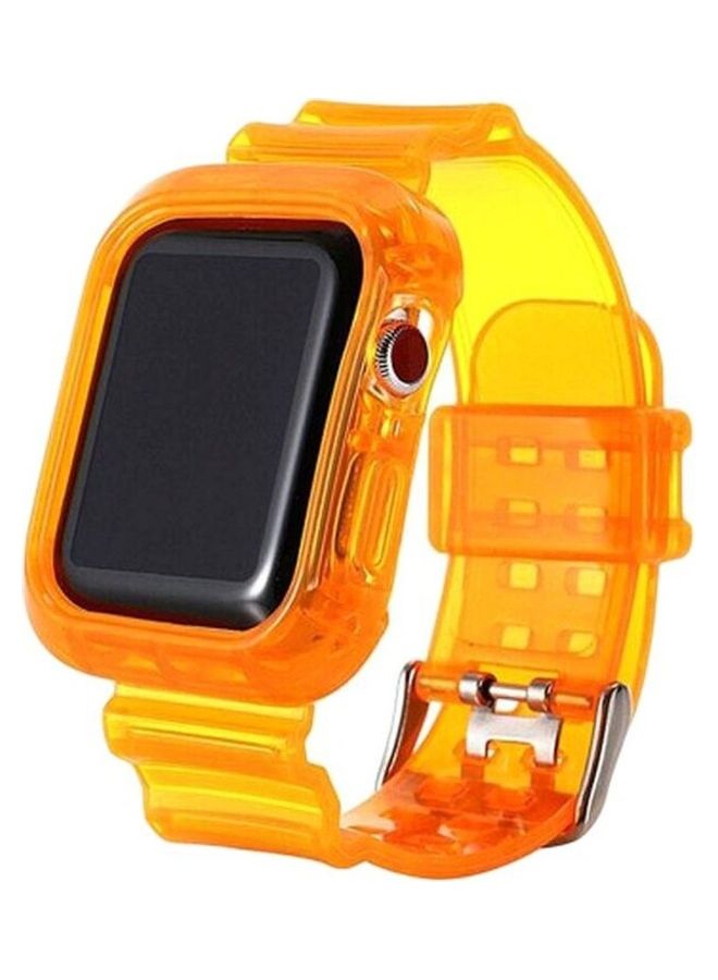 Replacement Band For Apple Watch - 42/44 mm Orange