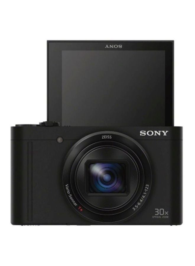 DSC-WX500 Point And Shoot Camera 18.2MP 30x Zoom With Tilt LCD Screen Built-in Wi-Fi And NFC