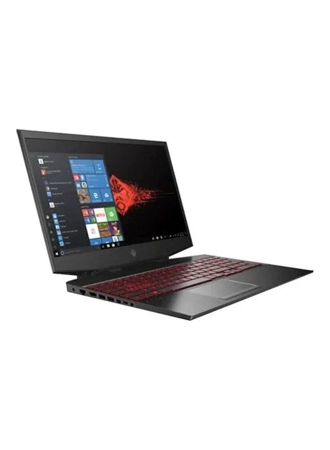 HP - Omen 15t-dh100 Gaming Notebook (Upgraded Version) Laptop With 15.6-Inch Display, Intel Core i7-10750H 2.6 GHz Processor/8GB RAM/1TB HDD + 256GB SSD/4GB NVIDIA GeForce GTX 1650TI Graphics Card/WIN-10 Black Black - Image 1