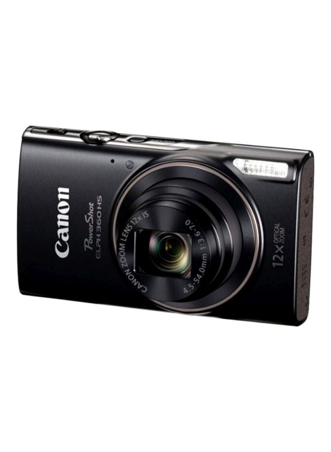 Canon - PowerShot ELPH 360 HS Point And Shoot Digital Camera With Deluxe Starter Kit - Image 1