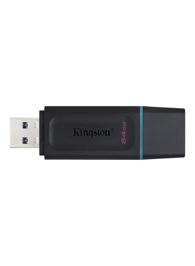 Kingston DataTraveler Exodia USB 3.2 Flash Drive With Protective Cap 64 GB  - Image 2