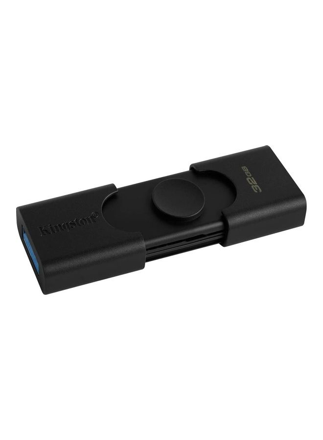 Kingston - DataTraveler Duo USB-A And USB-C Dual Connector USB 3.2 Flash Drive 32.0 GB - Image 1