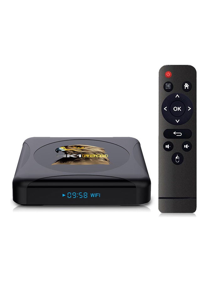 HK1 RBOX R1 Smart TV Box With Remote Control V8535UK-16G-V Black