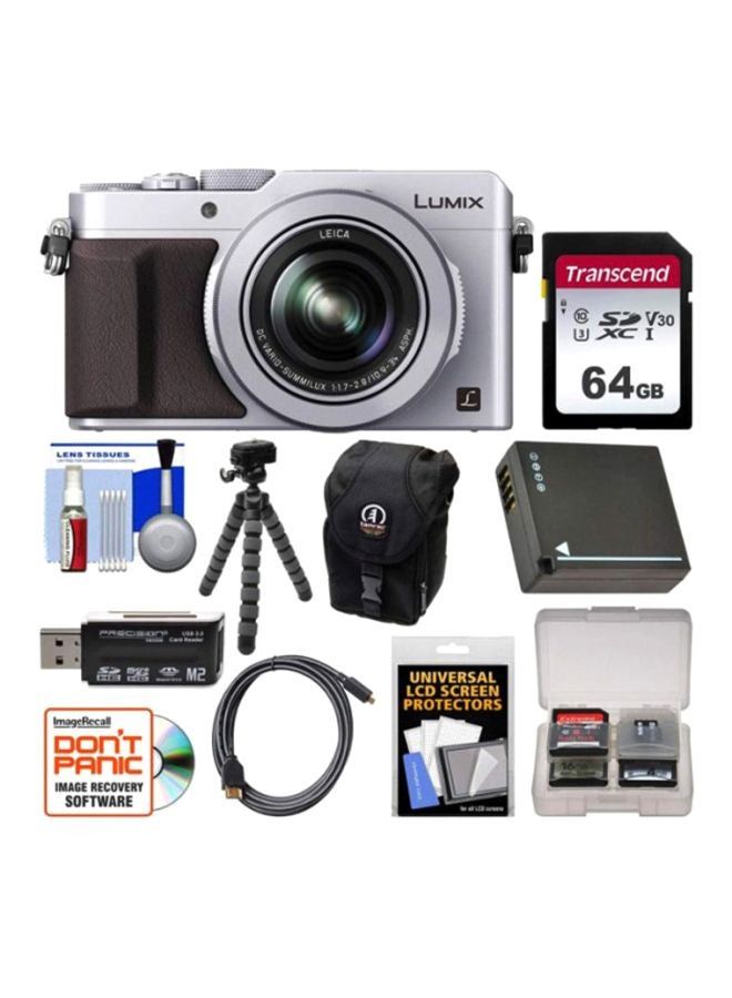 Panasonic - Lumix DMC-LX100 Point And Shoot Digital Camera With Accessories - Image 1